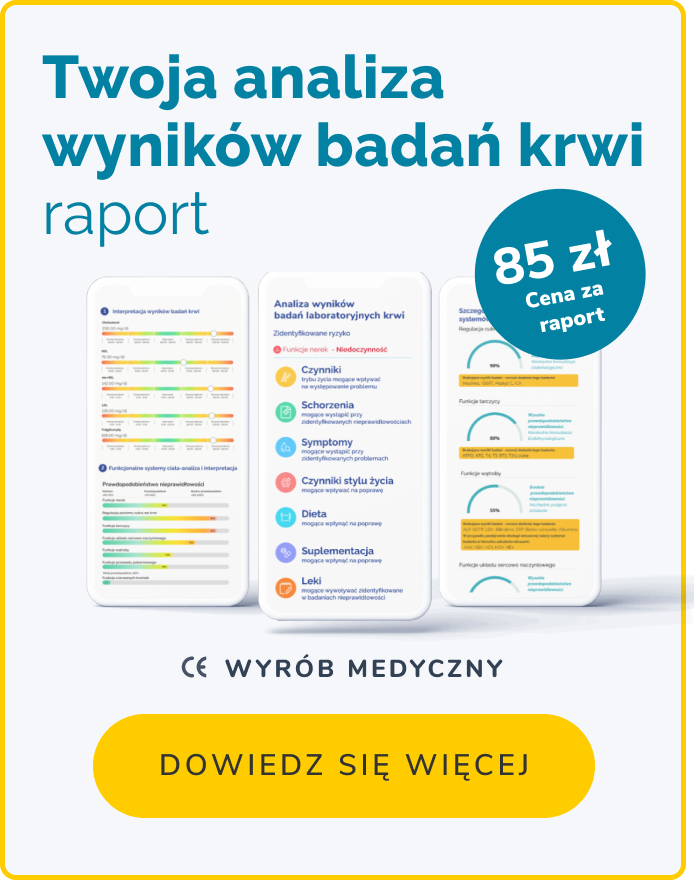 Analiza wyników badań krwi