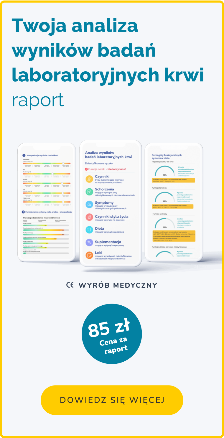 Analiza wyników badań krwi